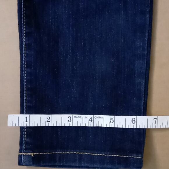 Jessica Simpson Forever Skinny Blue Jeans 28 Classic Casual Winter Normcore - Picture 5 of 8